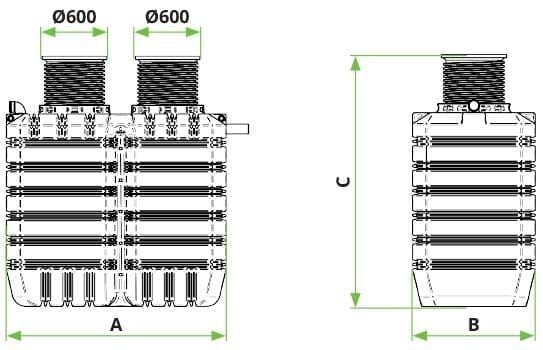 ROTO Biopročišćivač Ecobox 2-9 ES