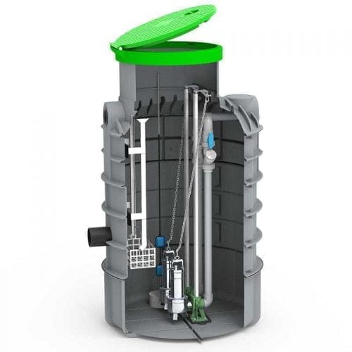 Roto RoPump hišno črpališče DN1200 x 2300 DAB Feka VS 1200