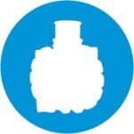 Monobloc 100 % étanche Excellent statisme épaisseur des parois: 8-14mm